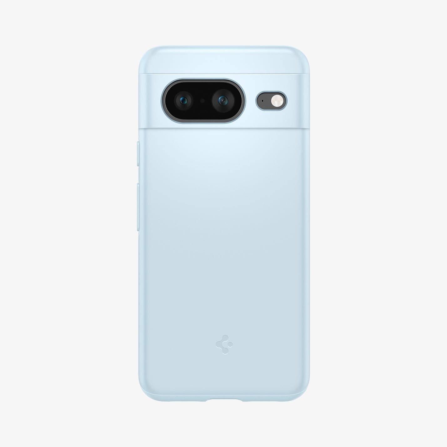 ACS06290 - Pixel 8 Case Thin Fit in mute blue showing the back